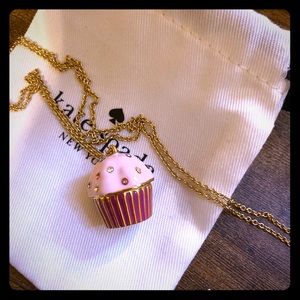 Kate spade cupcake necklace